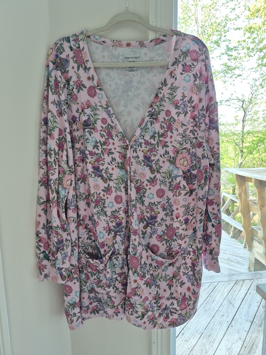 Posh Peanut Sweaters - Posh Peanut Christine French Terry Cardigan